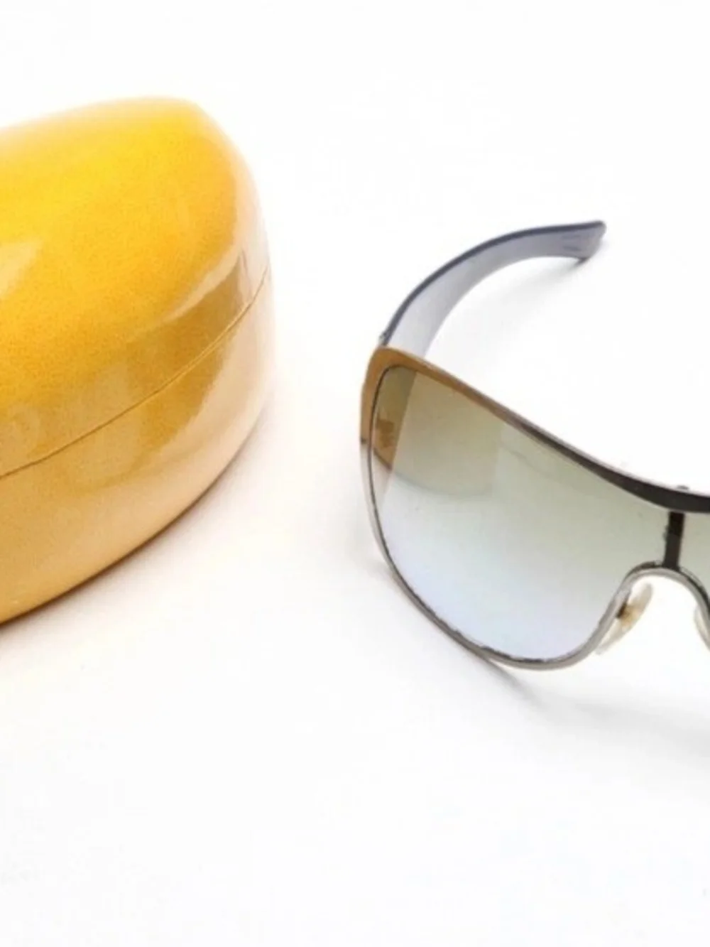 Dior Navy Sunglasses with Silver Logo Plaque